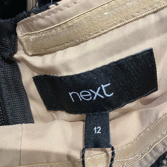 Womens black and cream stylish women’s jumpsuit size 12 - Picture 3 of 11